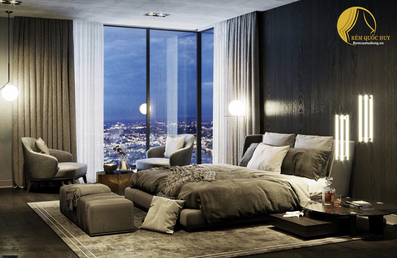 Rèm vải tự động hay còn được gọi là rèm cửa thông minh