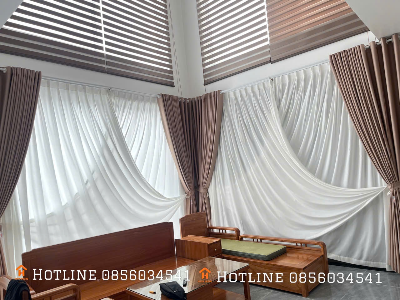 Kiểu rèm cửa mới nhất thông minh tự động cho văn phòng