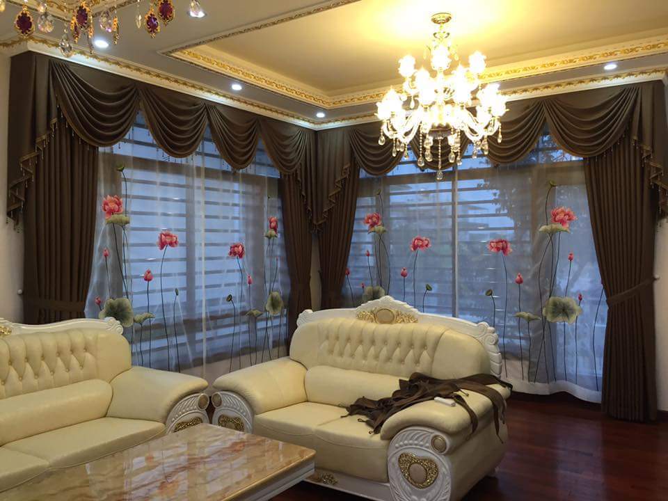 Báo giá rèm cửa TPHCM cao cấp cho phòng khách