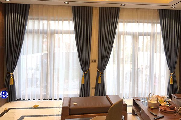 Các loại rèm cửa phòng khách thông minh tự động