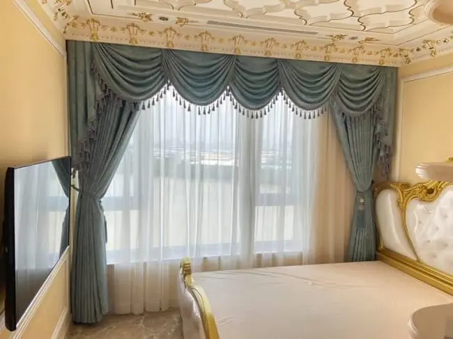 Màn cửa buồng đẹp hiện đại cho phòng ngủ phong cách