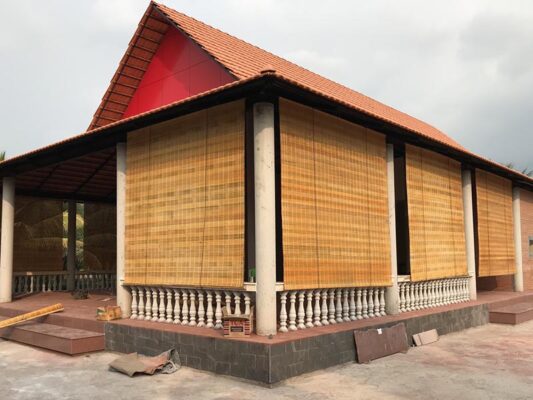 Mành che nắng ngoài trời thông minh tự động cho ban công
