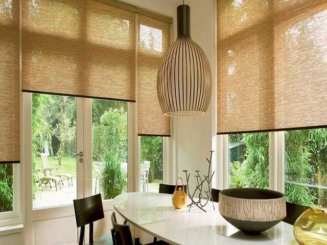 Mành rèm gỗ tự nhiên bền bỉ cho cửa sổ phòng ngủ