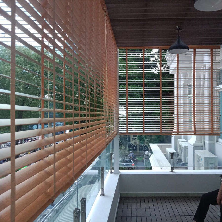 Mành sáo che nắng thông minh tự động cho không gian