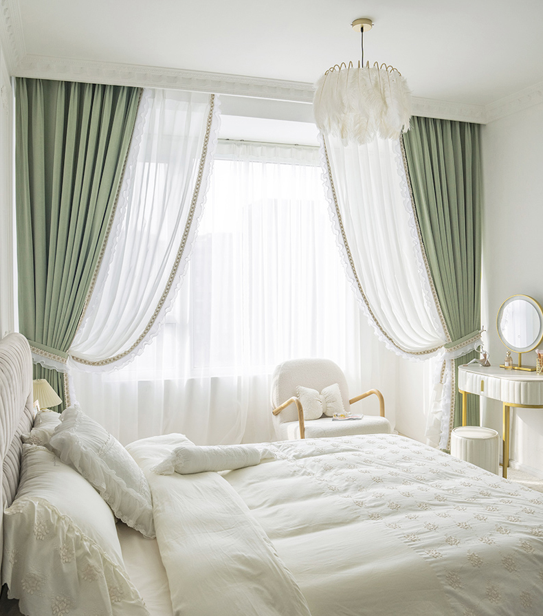 Mẫu rèm cửa sổ phòng ngủ đẹp thông minh tự động