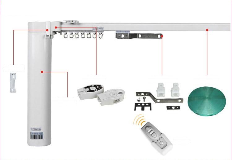 Motor kéo rèm thông minh điều khiển từ xa bằng remote
