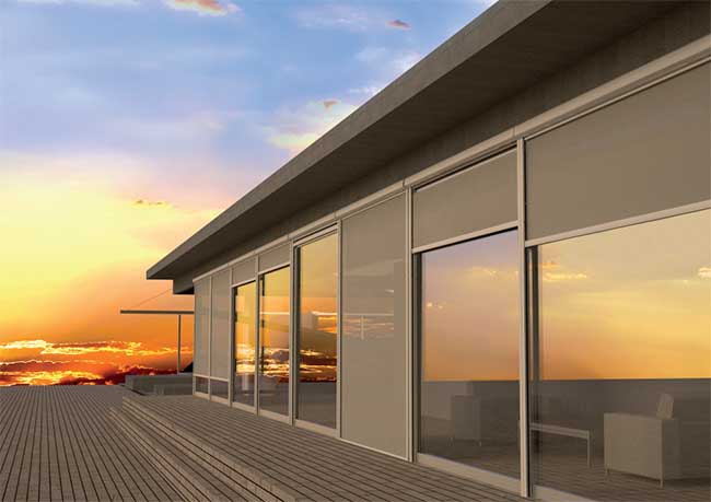 Rèm cuốn ngoài trời cao cấp chống nước cho ban công