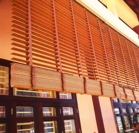 Rèm sáo ngoài trời PVC chống nước cho ban công 2025