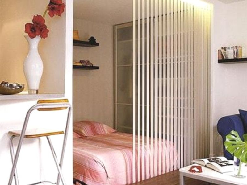 Rèm xếp ngăn phòng thông minh tự động cho không gian