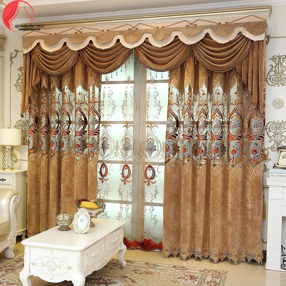 Các mẫu rèm vải đẹp thông minh tự động cho không gian