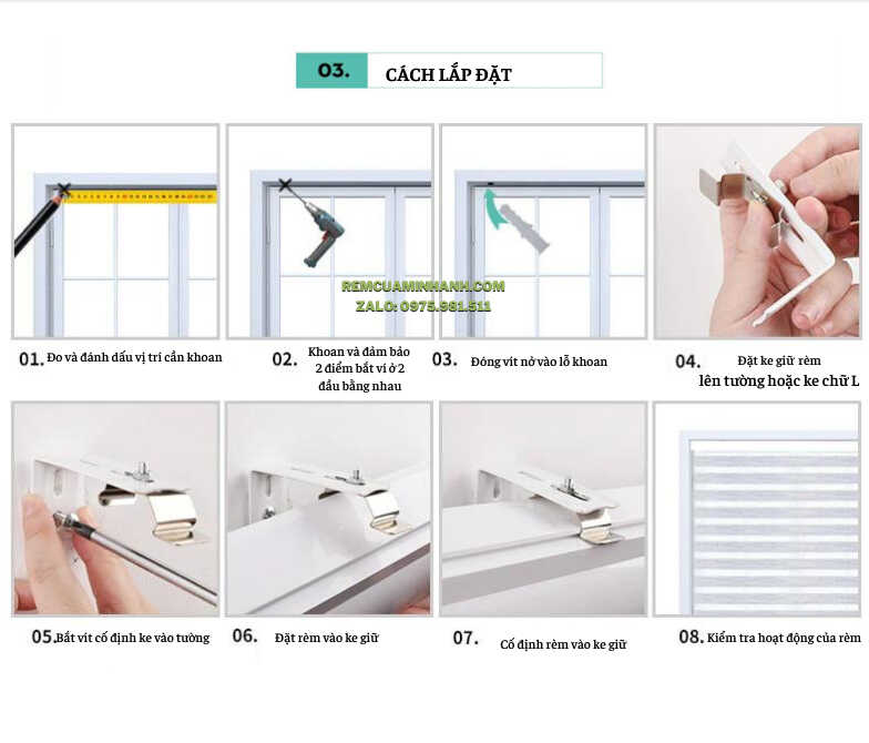 Cách lắp rèm cửa sổ thông minh tự động cho nhà ở
