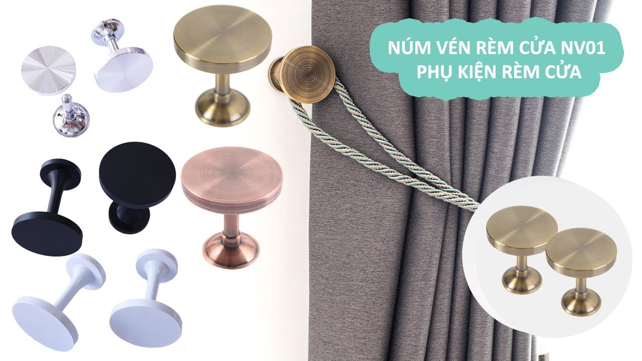 Phụ kiện rèm cửa thông minh tự động cho không gian