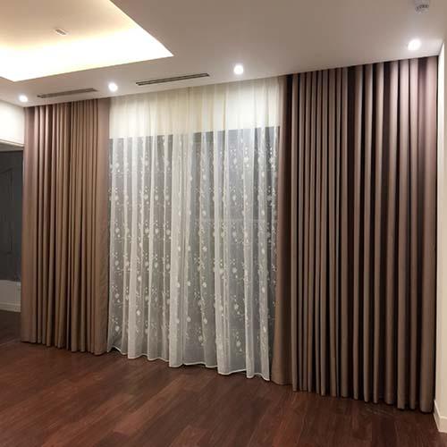 Rèm cản nắng thông minh tự động cho phòng khách