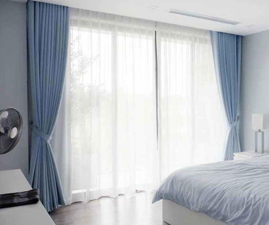 Rèm cản sáng thông minh tự động cho phòng ngủ