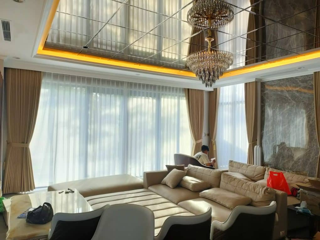 Rèm cửa cao cấp thông minh tự động cho không gian sống