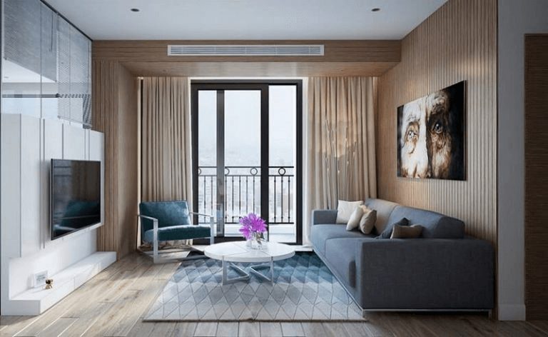 Rèm cửa chung cư hiện đại 2025