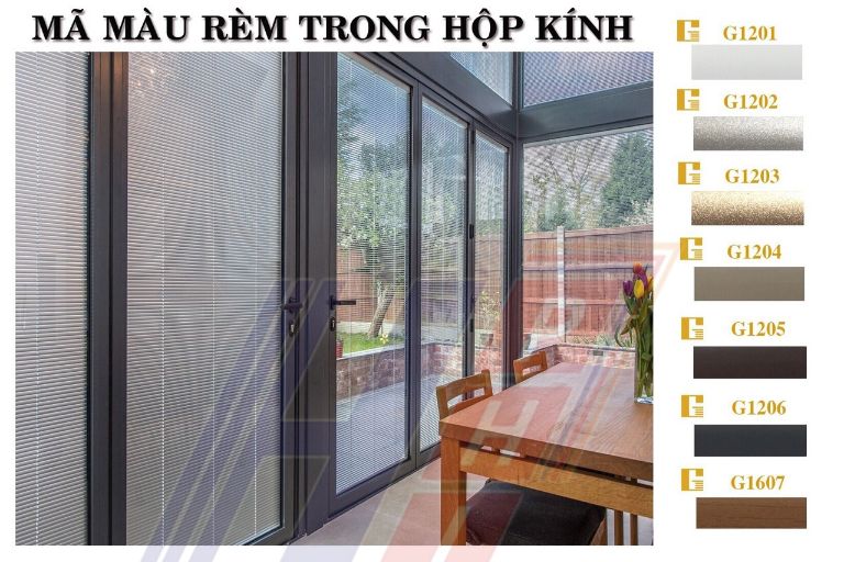 Rèm kính hiện đại 2025