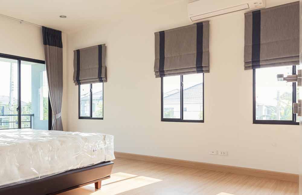 Rèm roman cửa sổ thông minh tự động cho không gian
