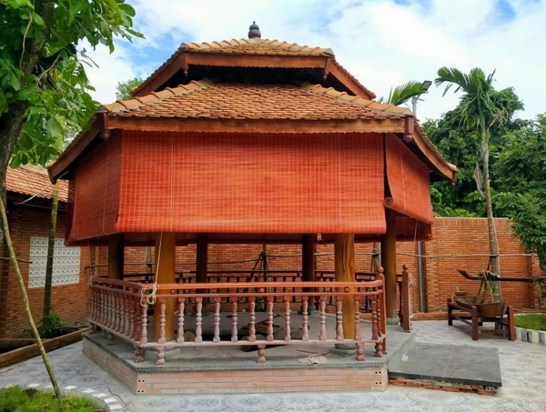 Rèm trúc trang trí thông minh tự động cho không gian