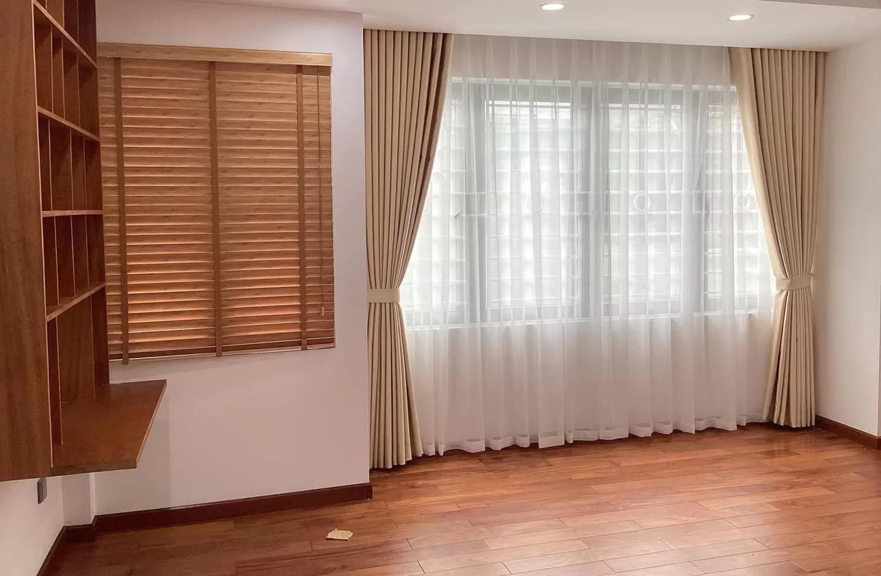 Rèm vải 2 lớp thông minh tự động cho không gian sống