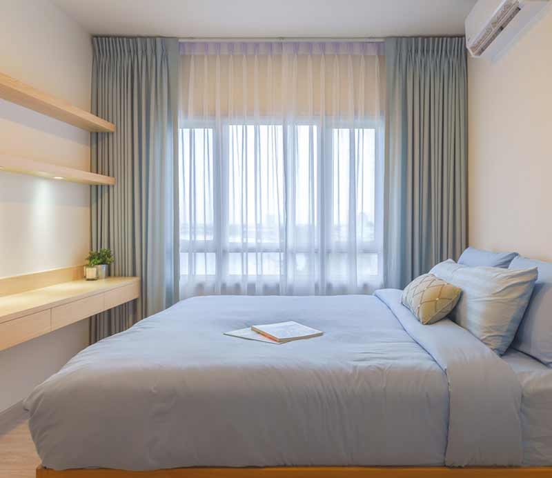 Rèm vải Hàn Quốc thông minh tự động cho không gian