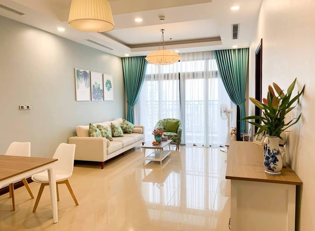 Rèm vải phòng khách thông minh tự động cho không gian