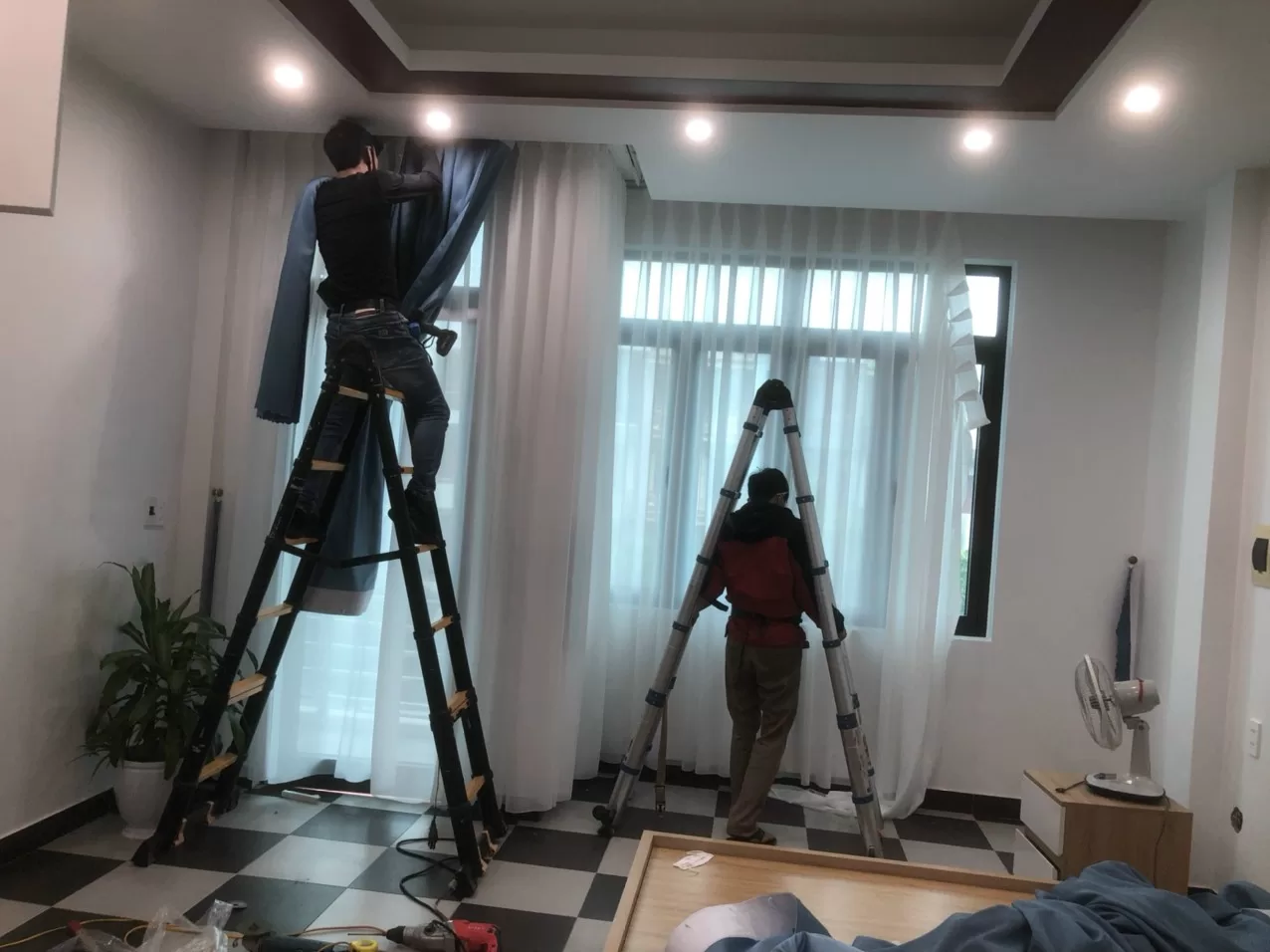 Sửa rèm cửa thông minh tự động cho không gian sống