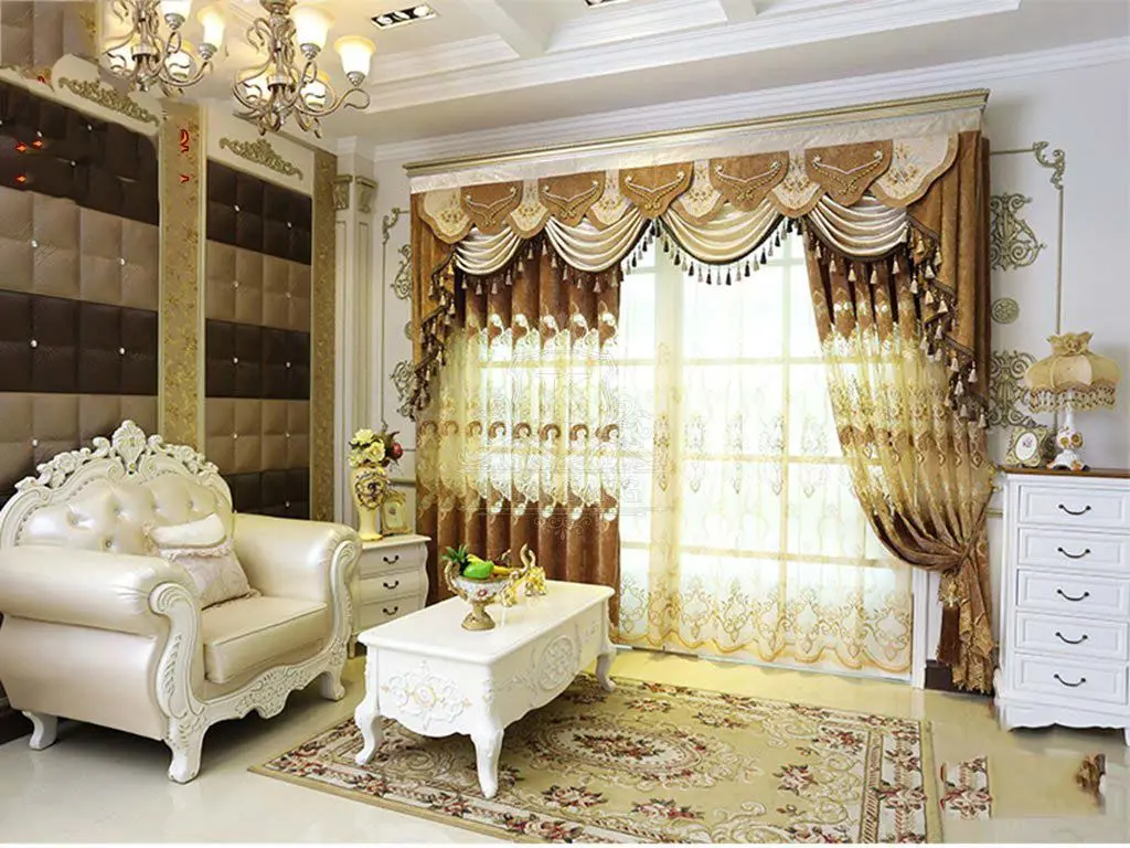 Bộ rèm cửa hài hòa, sang trọng