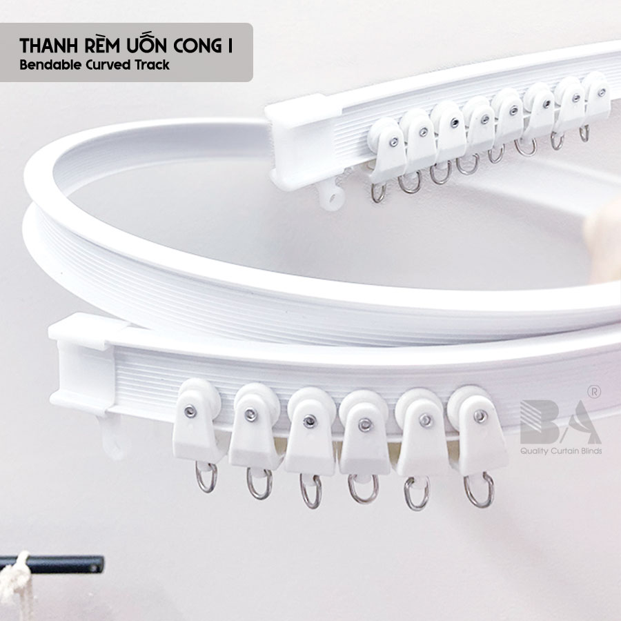 Cơ cấu thanh nhôm trượt nhẹ nhàng và êm ái