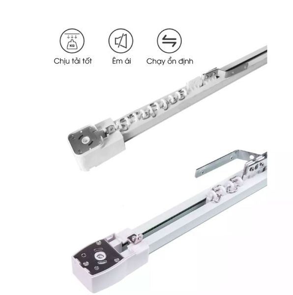 Thiết kế ray treo rèm đầy sáng tạo