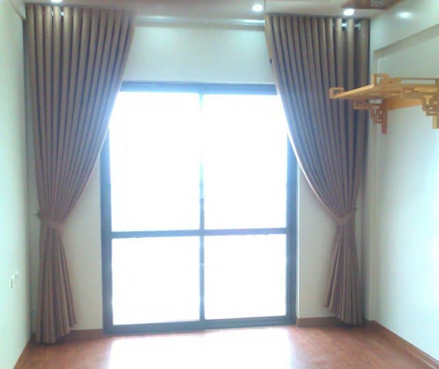 Hình ảnh vải canvas may rèm đẹp cho nhà phố