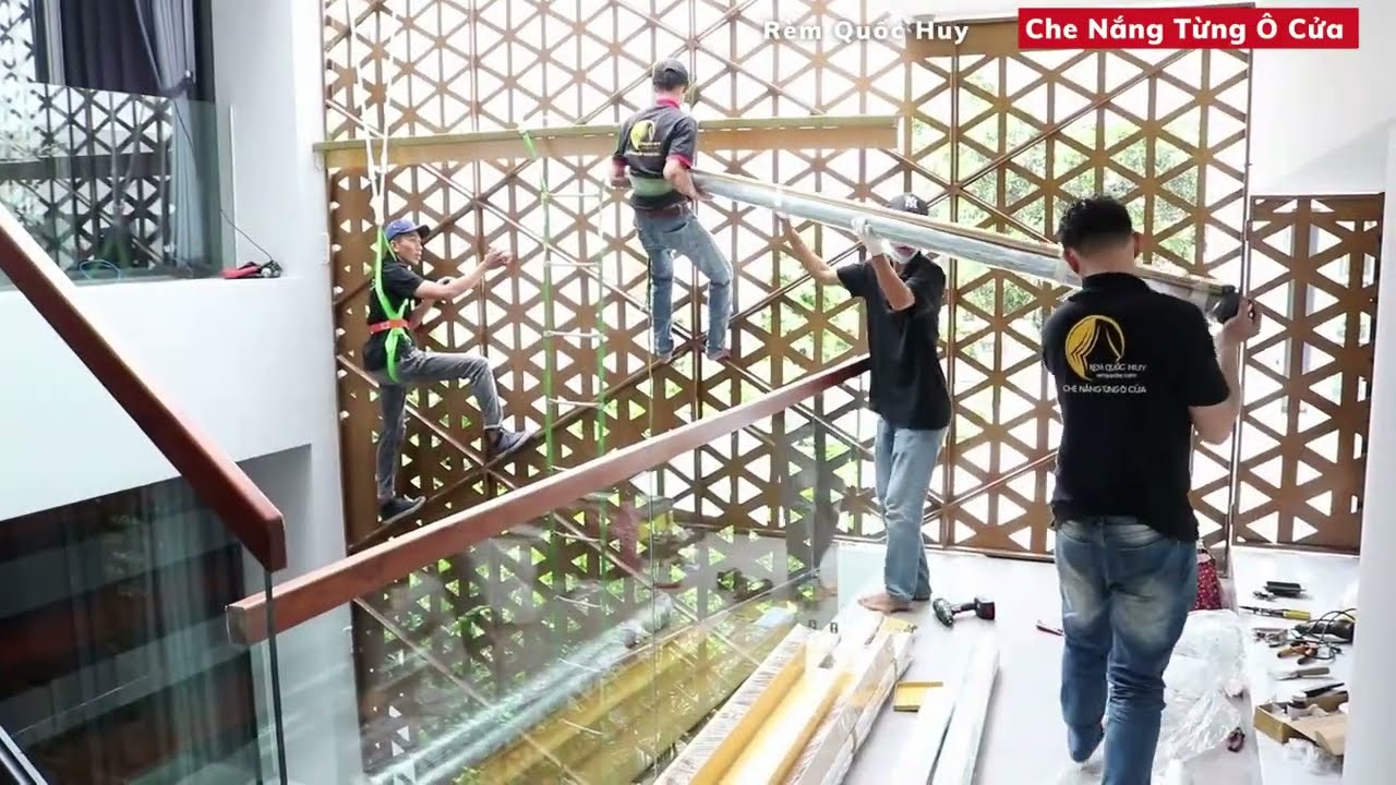 Lắp rèm nhanh chóng