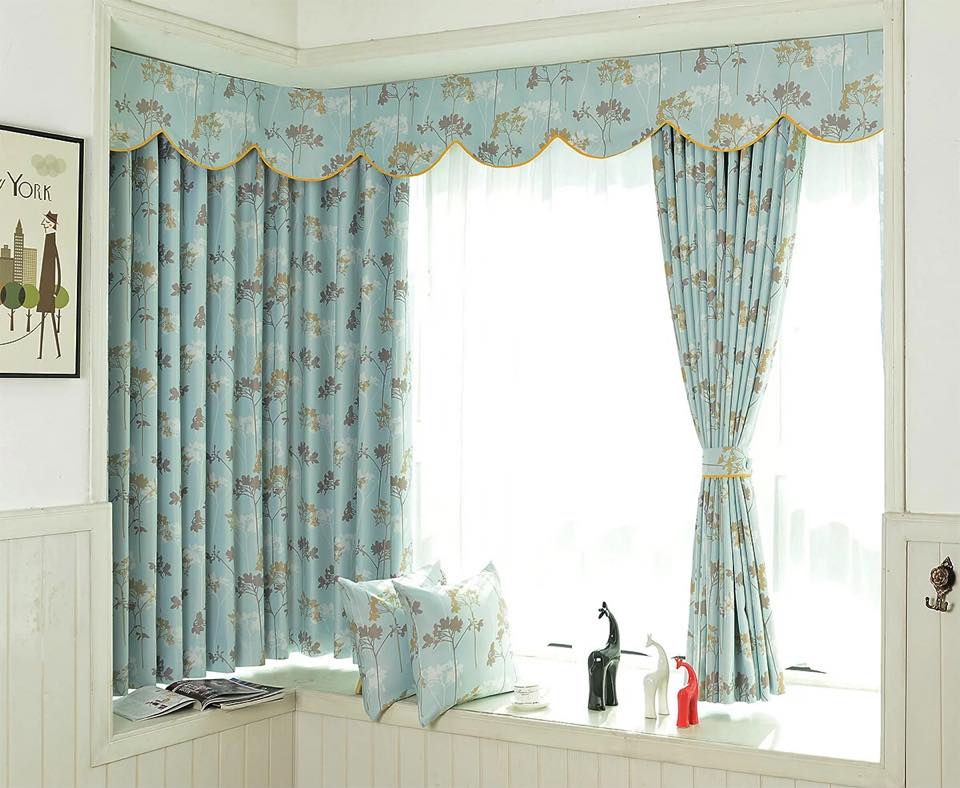 Màn rèm cửa cao cấp phong cách châu Âu cho biệt thự