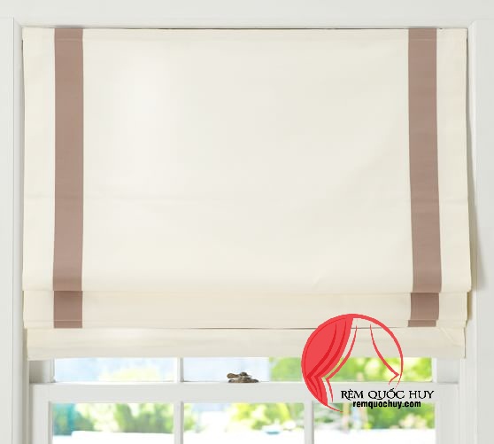 Màn roman vải dày cản sáng hiệu quả, thẩm mỹ cao