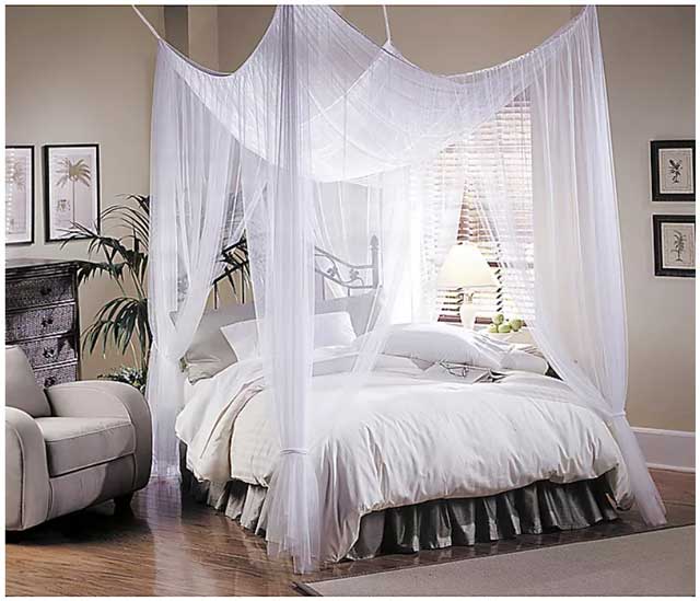 Mẫu màn treo phòng ngủ lãng mạn, dễ lắp đặt