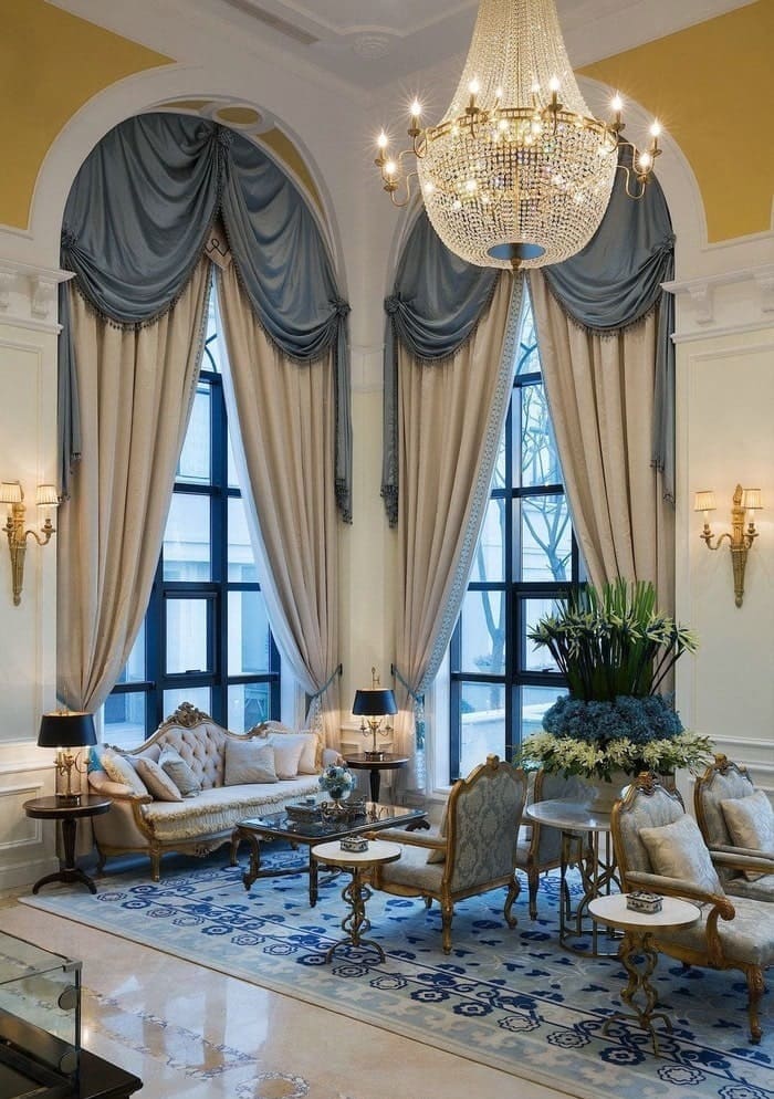 Rèm cửa vải đẹp với chất liệu linen kết hợp cotton, vừa thoáng khí vừa sang trọng