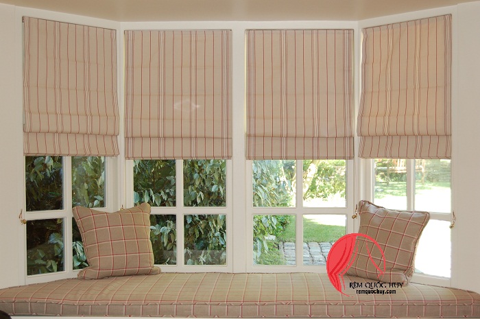 Rèm Roman xếp lớp tinh tế