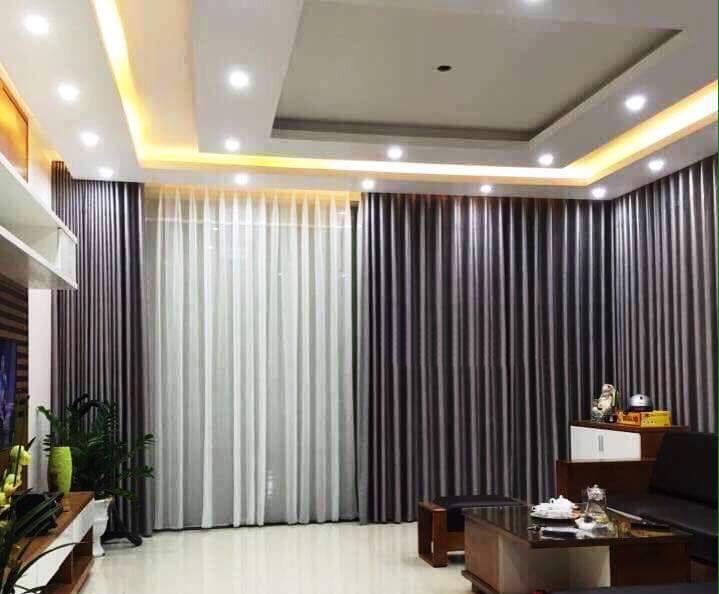 Rèm chống nắng cách nhiệt hai lớp cho cửa kính lớn