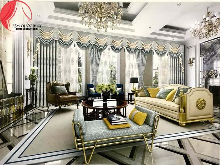 Rèm cửa cao cấp Hàn Quốc vải dày