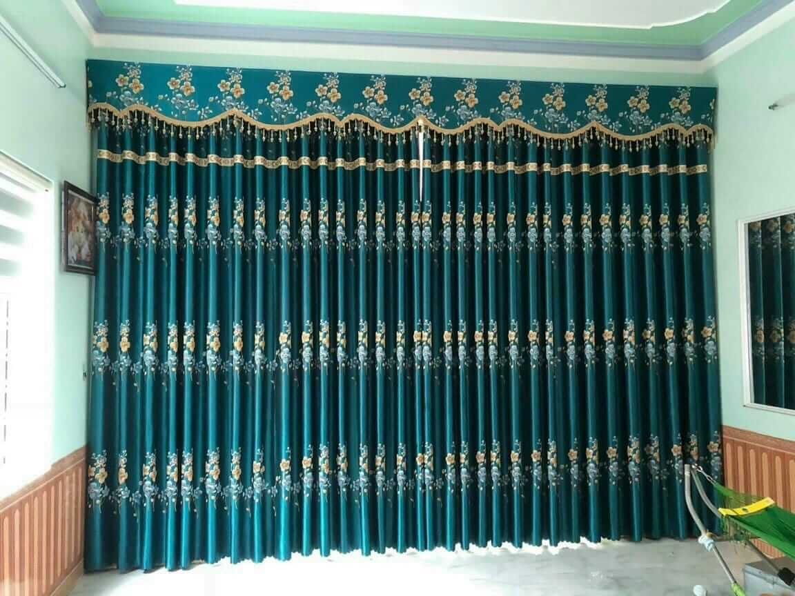 Rèm cửa cổ điển phong cách quý tộc cho biệt thự