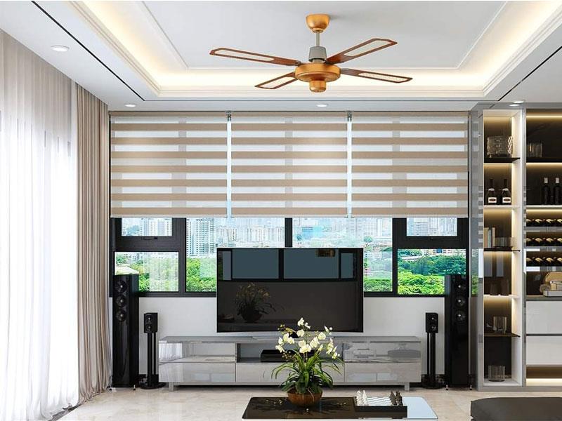 Bộ rèm cửa Hàn Quốc sang trọng, chuẩn thẩm mỹ Á Đông