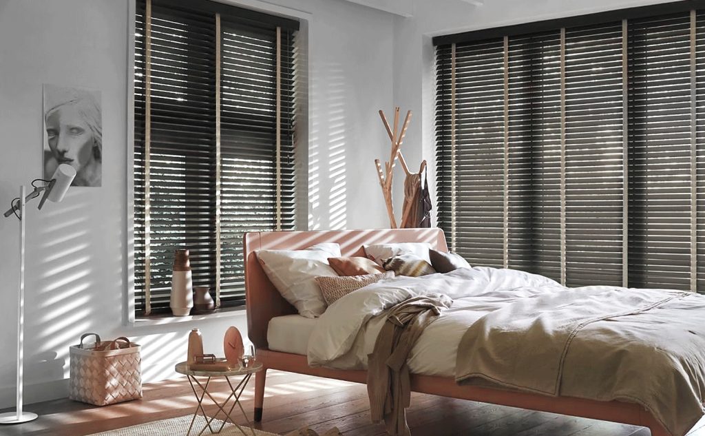 Rèm sáo nhựa cửa sổ hiện đại chống nắng hiệu quả