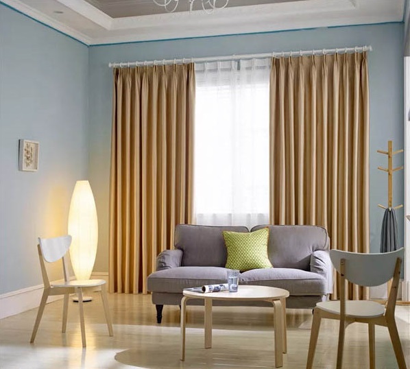 Rèm vải cản sáng dày dặn bảo vệ nội thất hiệu quả