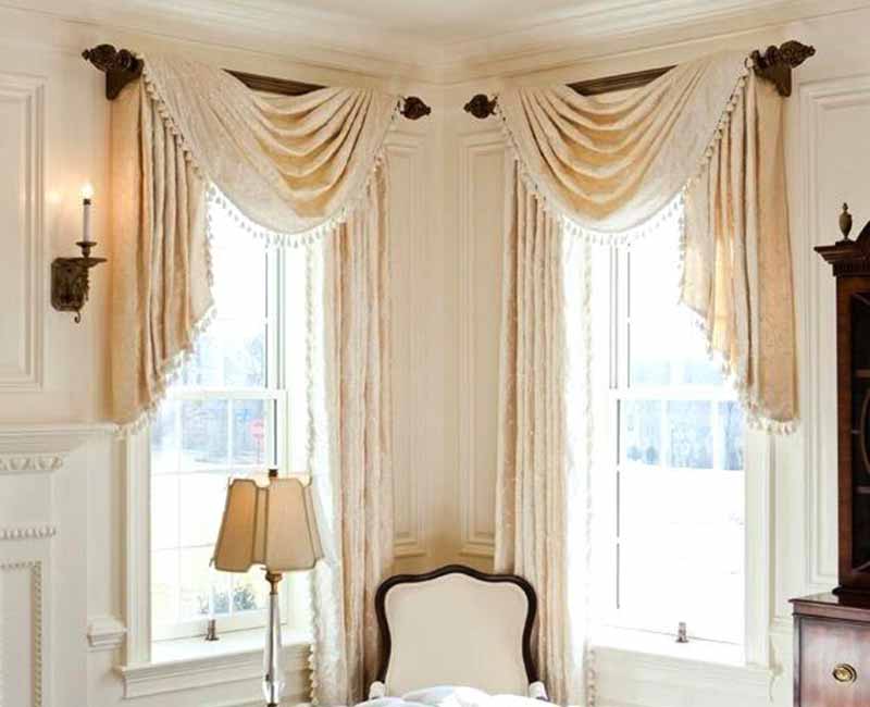 Thiết kế mẫu rèm vải tinh tế