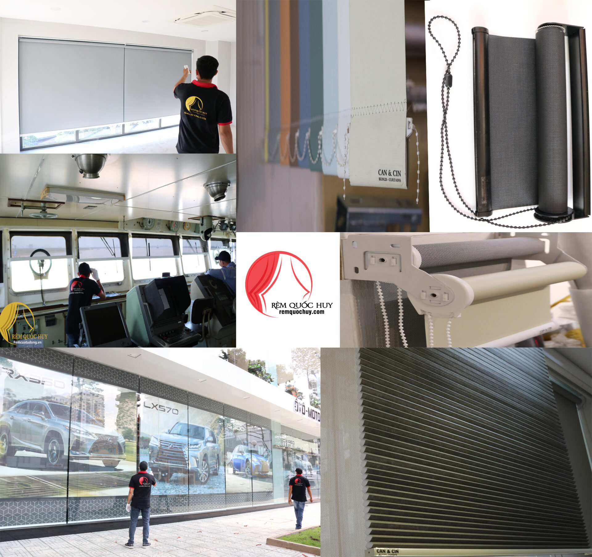 Thiết kế rèm cửa từ công ty sáng tạo