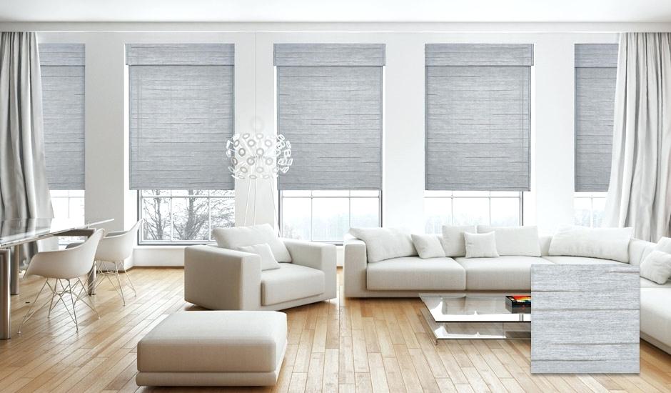 Mẫu rèm cửa Roman gọn nhẹ, dễ kết hợp nội thất