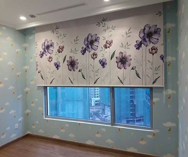 Mẫu rèm cửa in hình theo yêu cầu, cá tính riêng