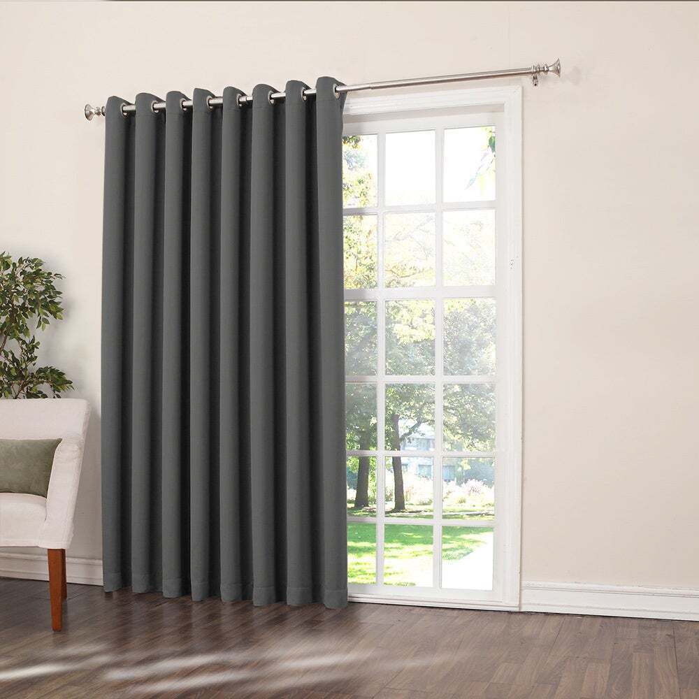 Rèm cửa kéo 1 bên hiện đại cho phòng khách nhỏ gọn