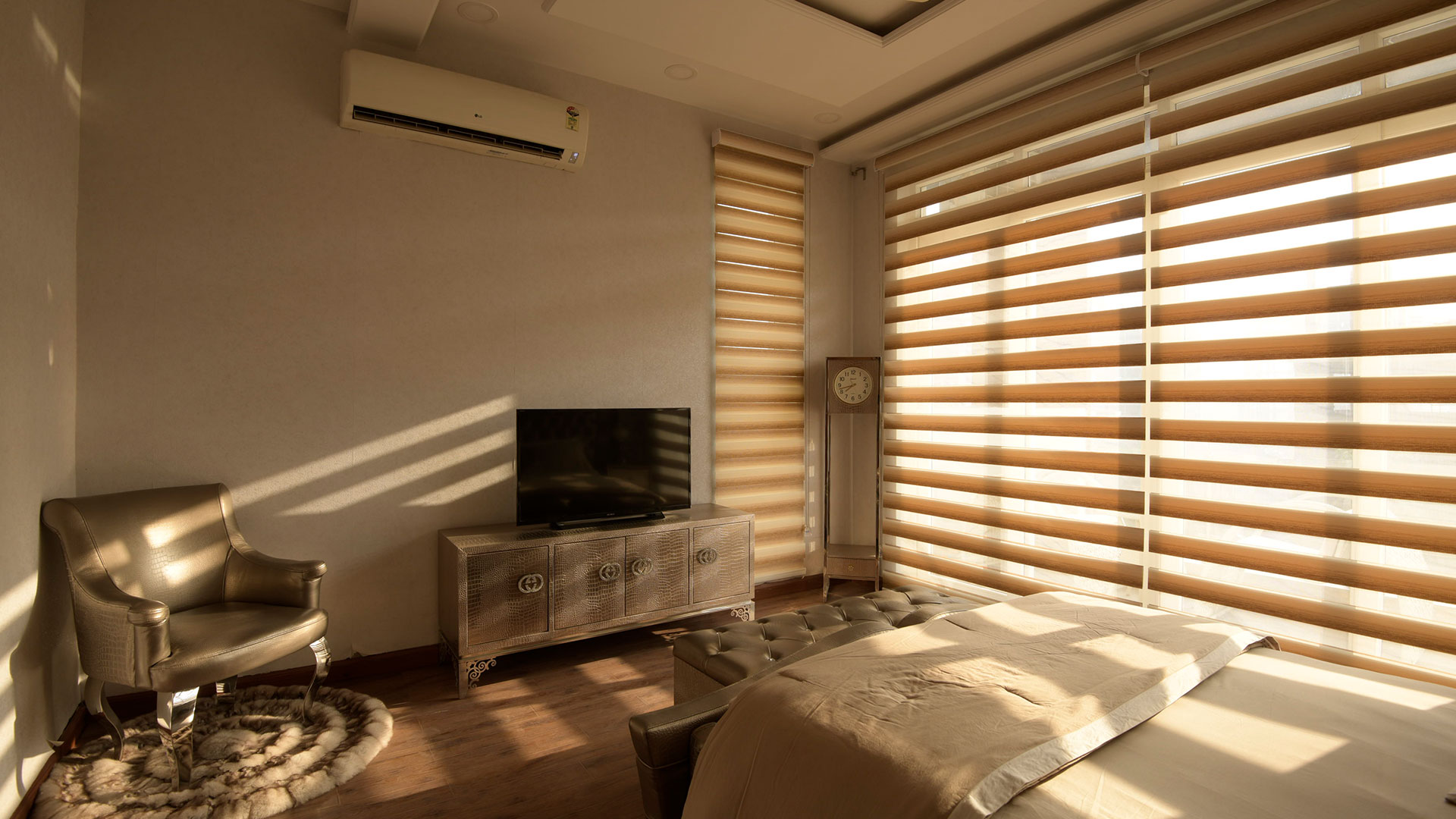 Rèm cửa sổ cuốn Hàn Quốc phong cách tối giản