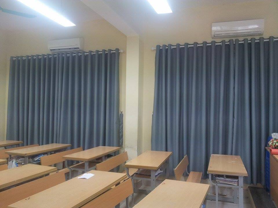 Rèm cửa sổ lớp học chống chói lóa cho học sinh